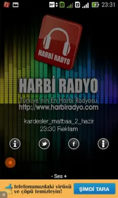 Harbi Radyo android App screenshot 0